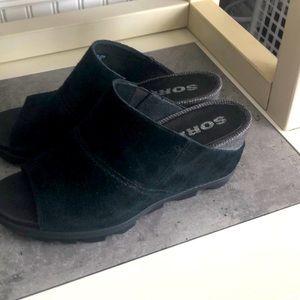 Brand new Sorel Joanie II slide wedge sandals
